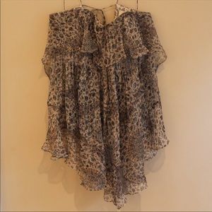 Blue zimmermann top size 1